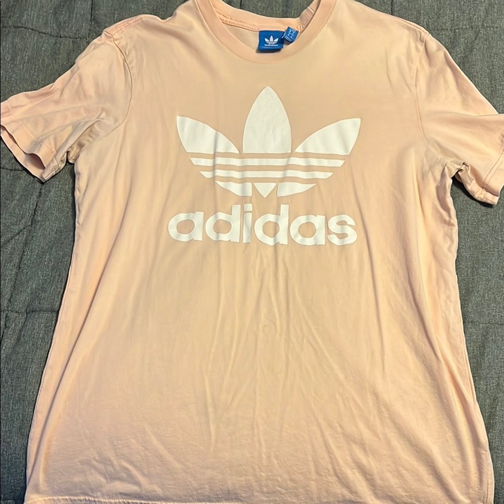 Adidas Pink T-Shirt with Logo